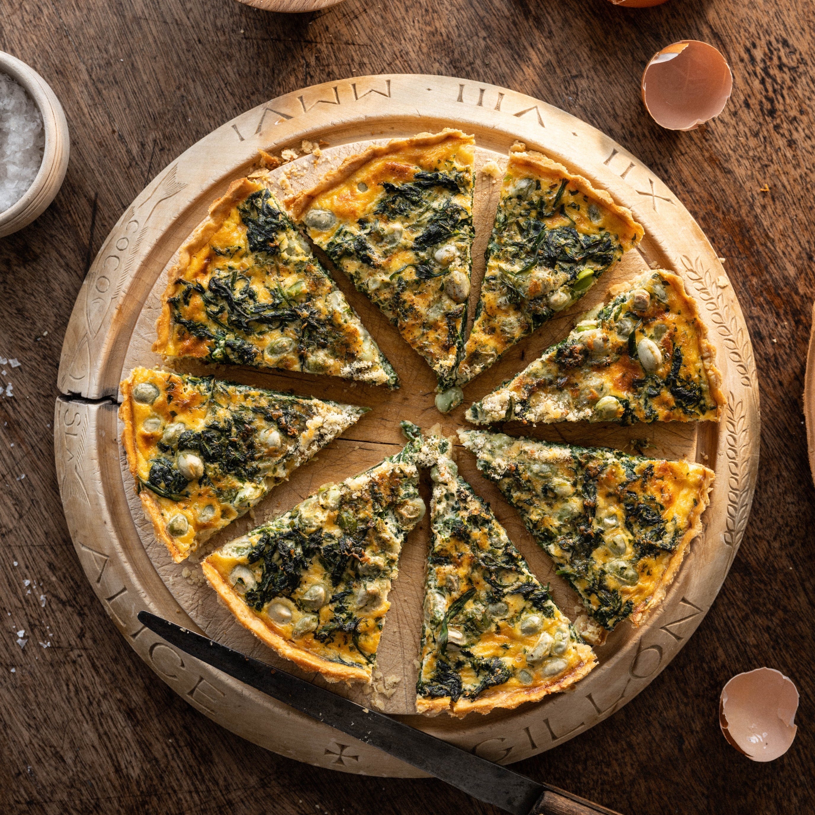 Early spring tart with broad beans and tarragon – Gill Meller