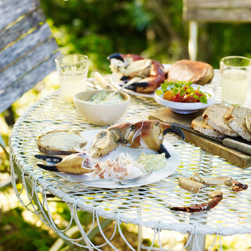 Fresh crab with tarragon and chervil mayonnaise