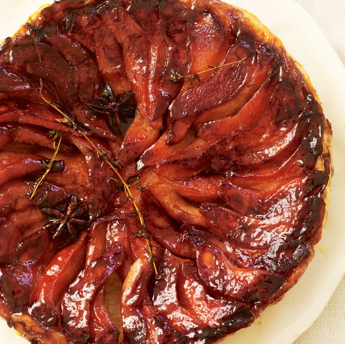 Quince tarte Tatin
