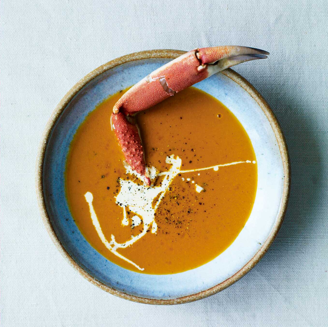A crab soup