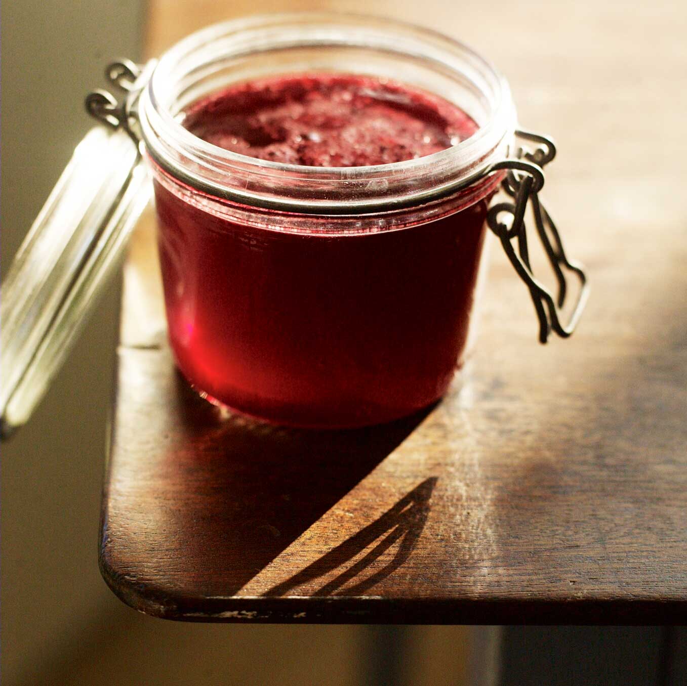 Crab apple & blackberry jelly