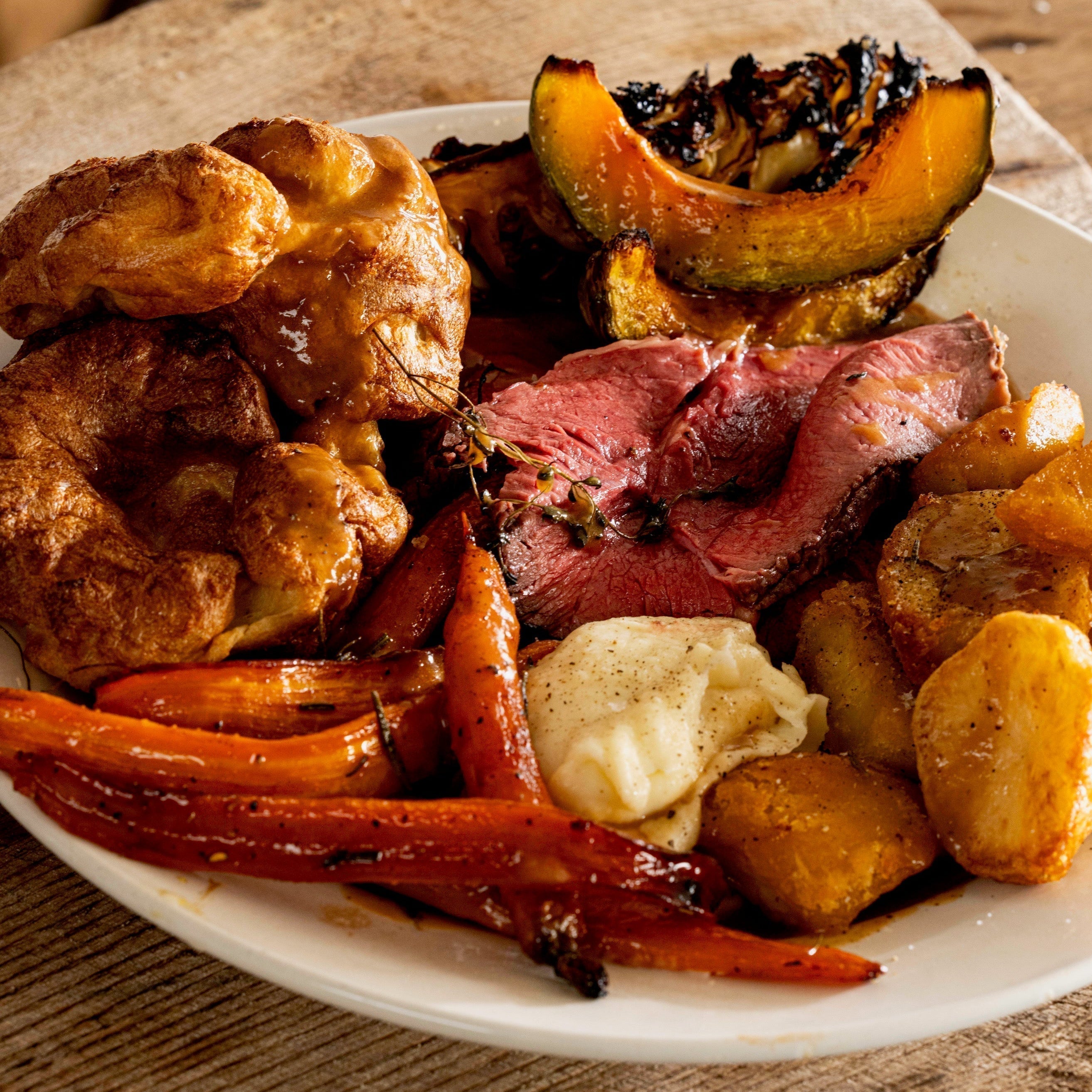 Roast beef for a Sunday lunch