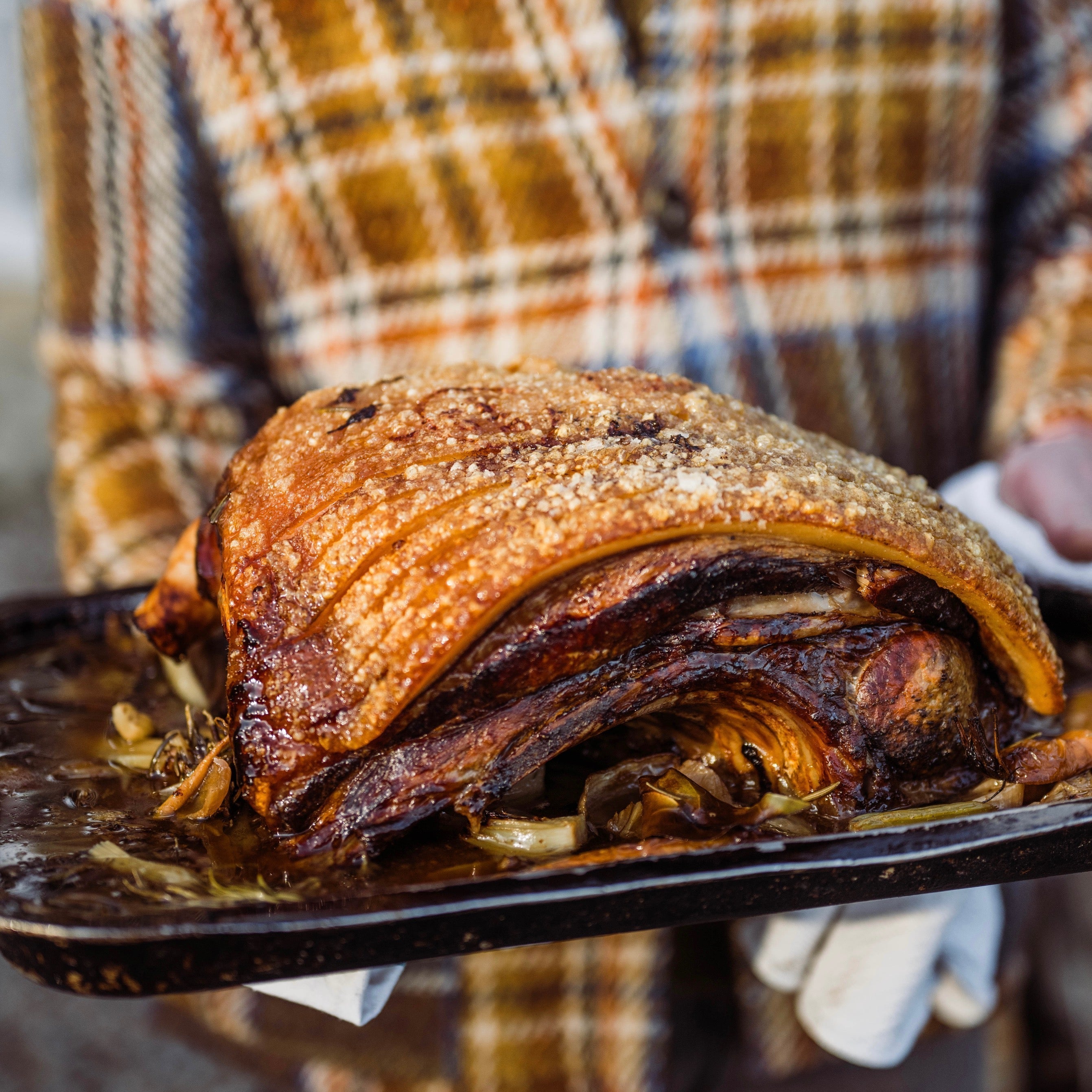 Classic slow roast pork shoulder