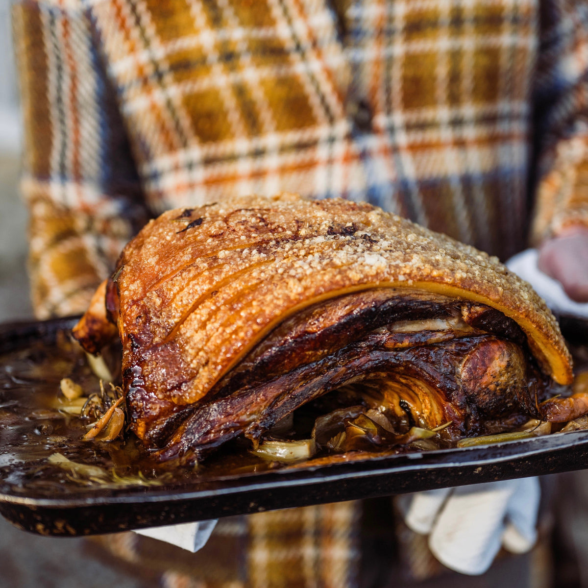 Classic slow roast pork shoulder