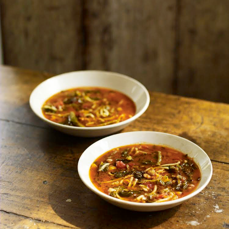 A kind of minestrone soup