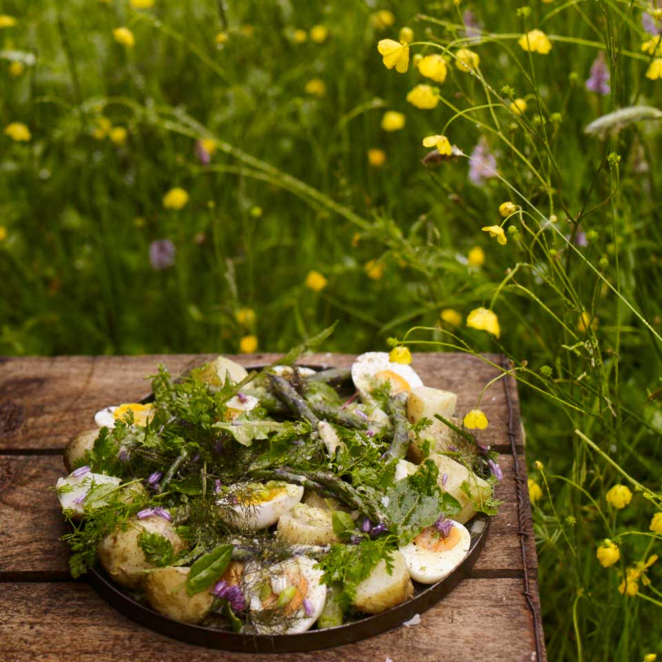 A late spring salad