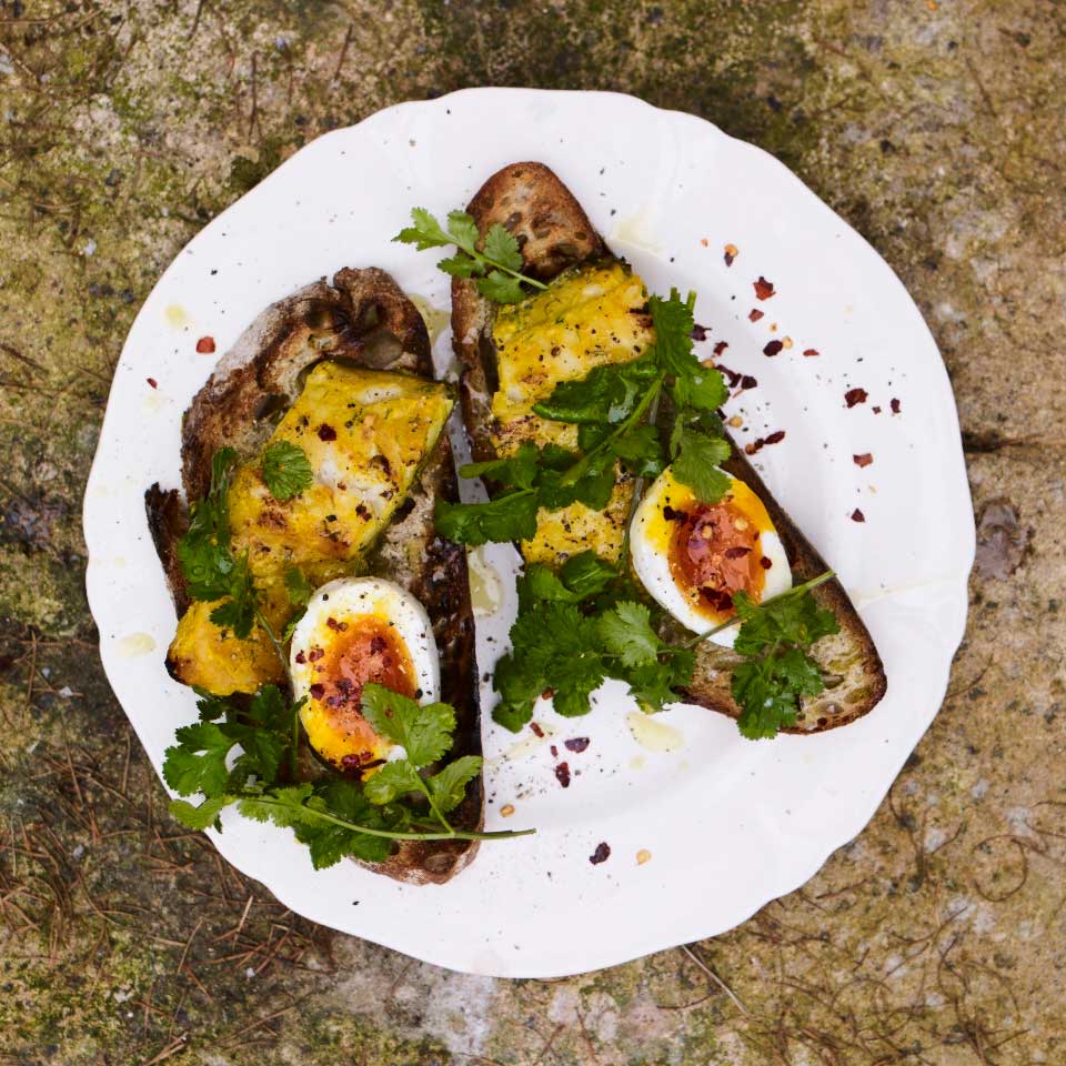 Felix’s fiery smoked haddock and eggs