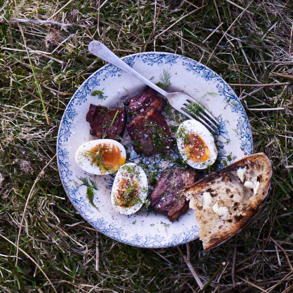 Eggs and bacon
