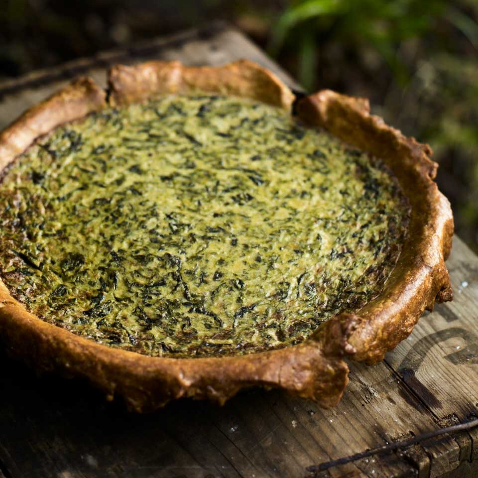 Sorrel tart