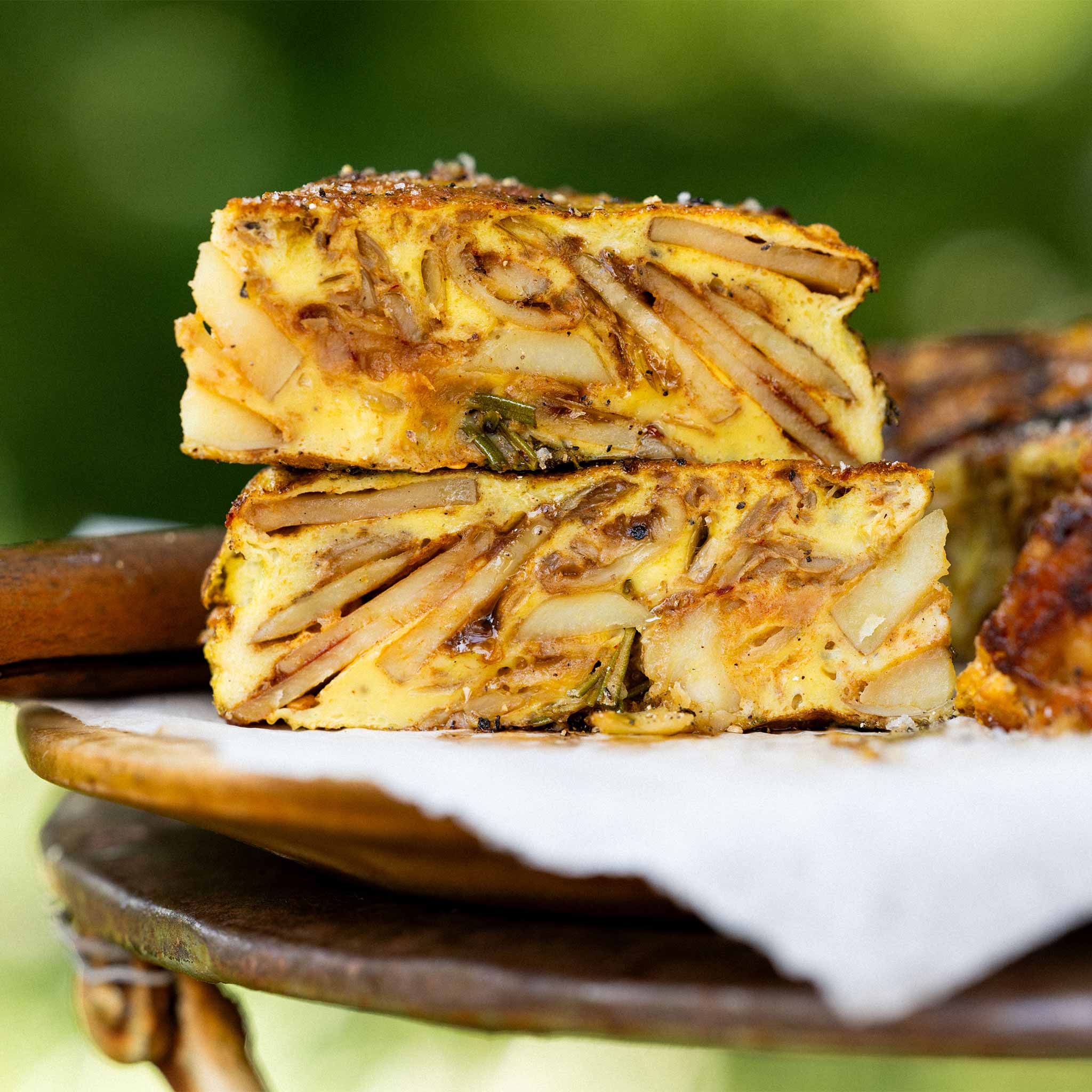 A Spanish omelette (of sorts)
