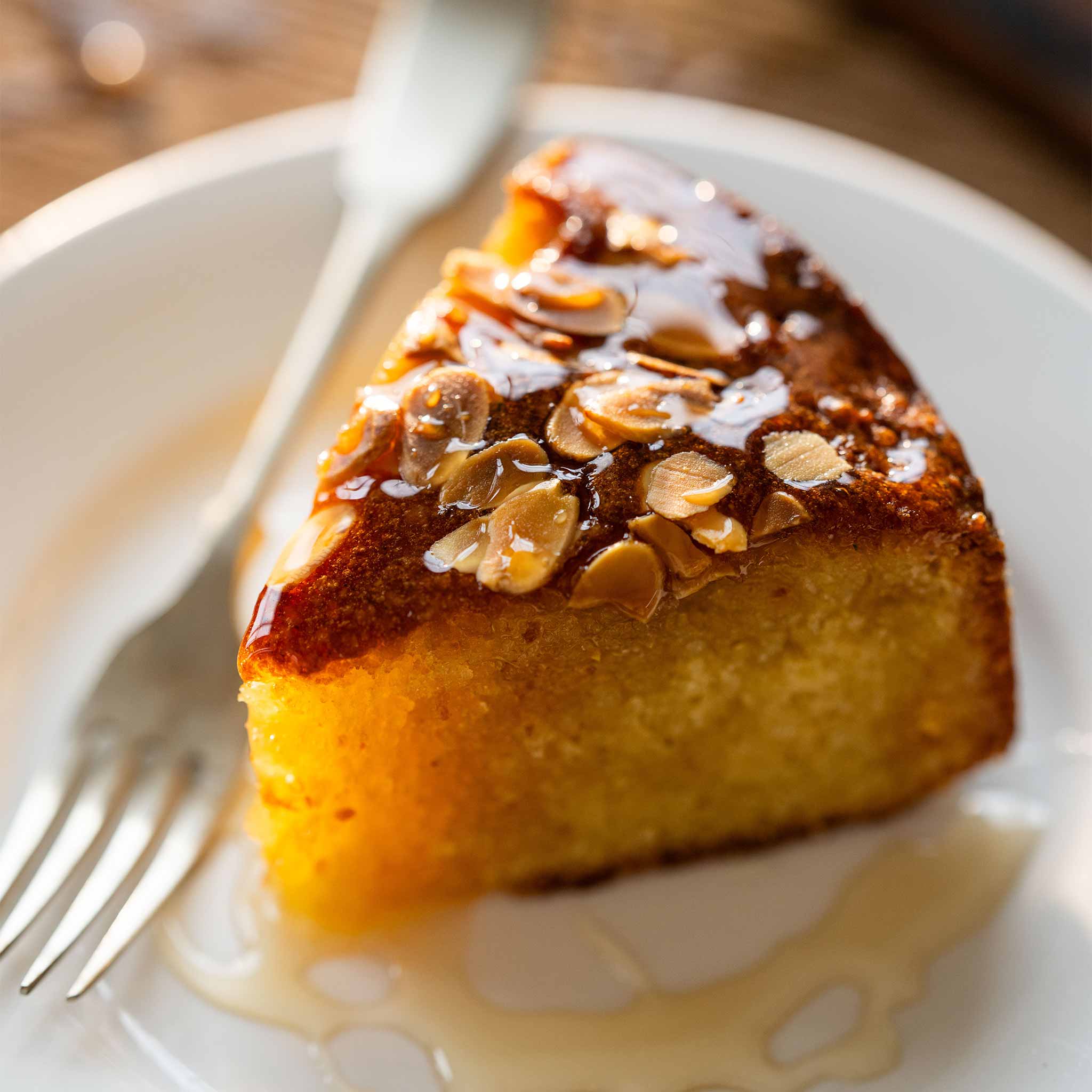 My honey and almond cake