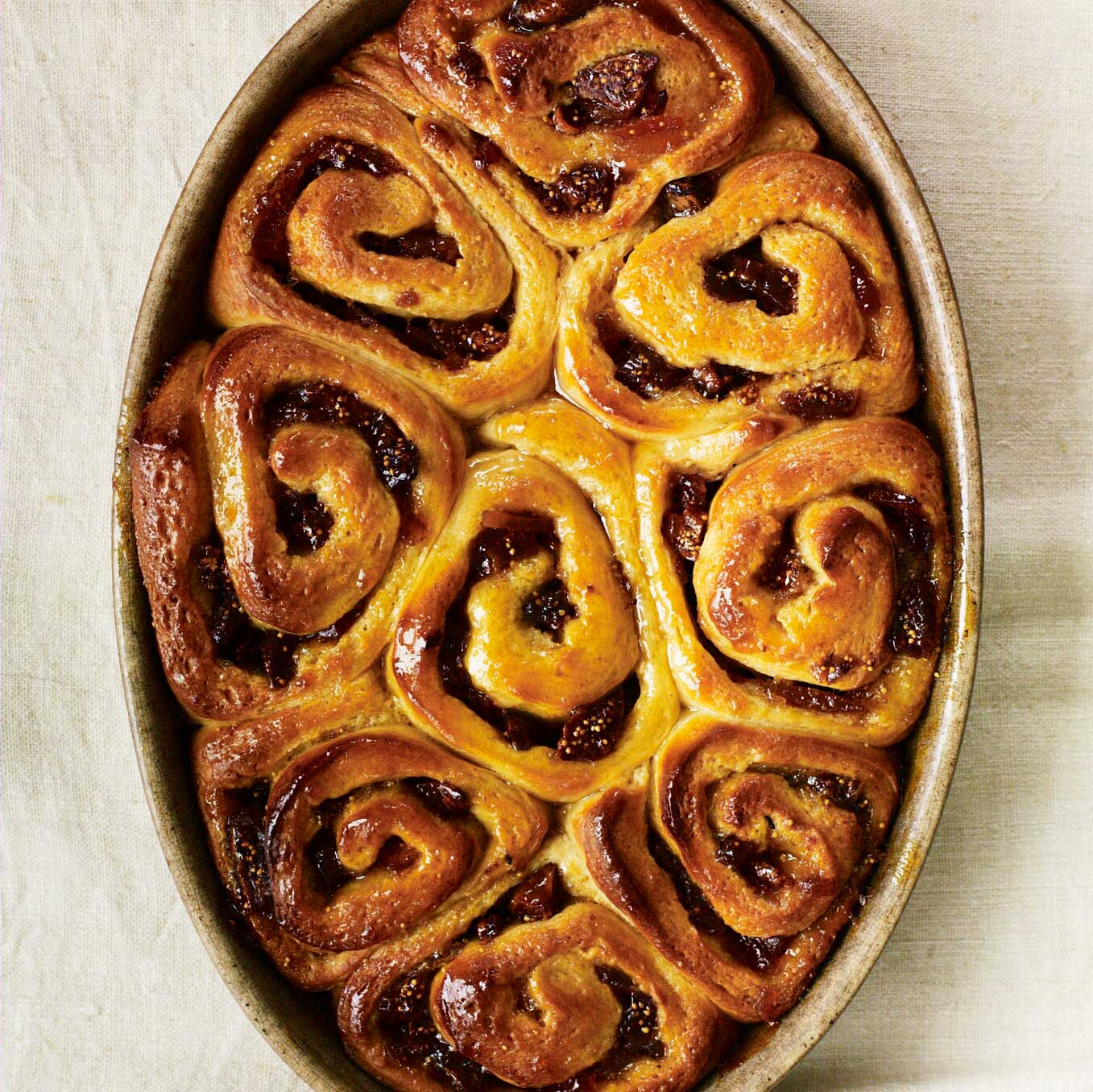 Fig & seville marmalade breakfast buns